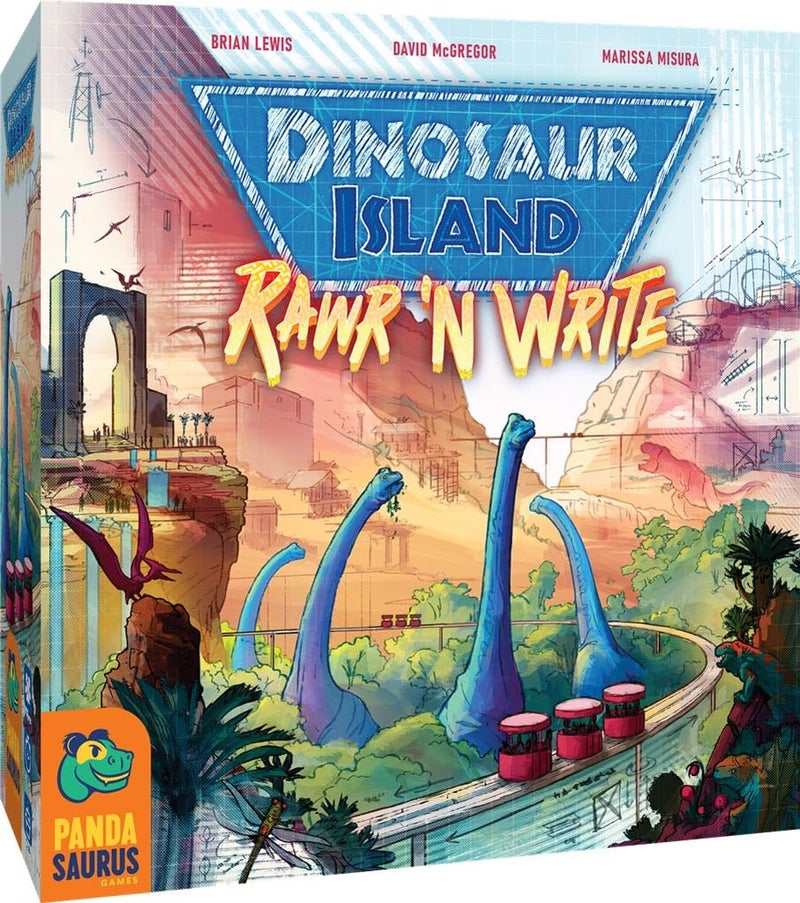 Pandasaurus Games Dinosaur Island Rawr and Write Board Game  Build Your Dino Theme Park Strategy Game Fun Family Game for Kids and Adults Ages 10 14 Players 3045 Minute Playtime Made by Pandasaurus Games - Image 2