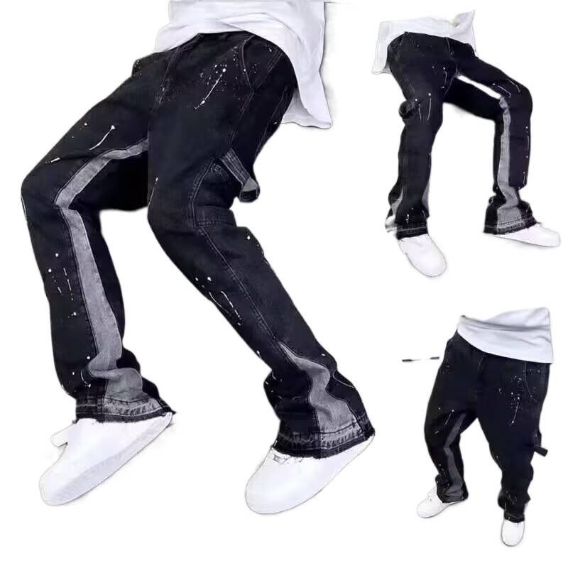 Unisex Casual Daily Denim Jeans - Image 4