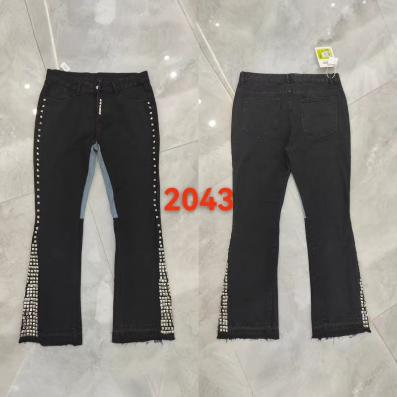 Unisex Casual Daily Denim Jeans - Image 3