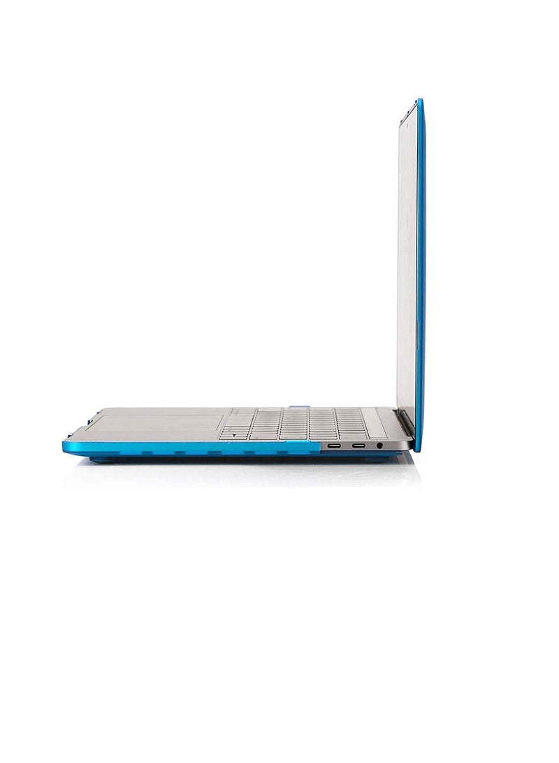 Compatible with MacBook Pro 13 inch 2019 2018 2017 2016 Release A2159 A1989 A1706 A1708 with,Without Touch Bar And Touch ID Plastic Hard Case Shell Cover (Light Blue) - Image 3