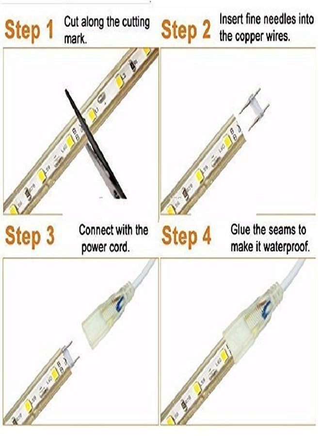 Gesto 40 Meter Led Strip Lights –Ceiling Lights for Home Decoration,Rope led Light for Balcony Outdoor Lights,RGB Strip Light for Diwali Decoration with Mode Changer Controller (Multicolor) - Image 5