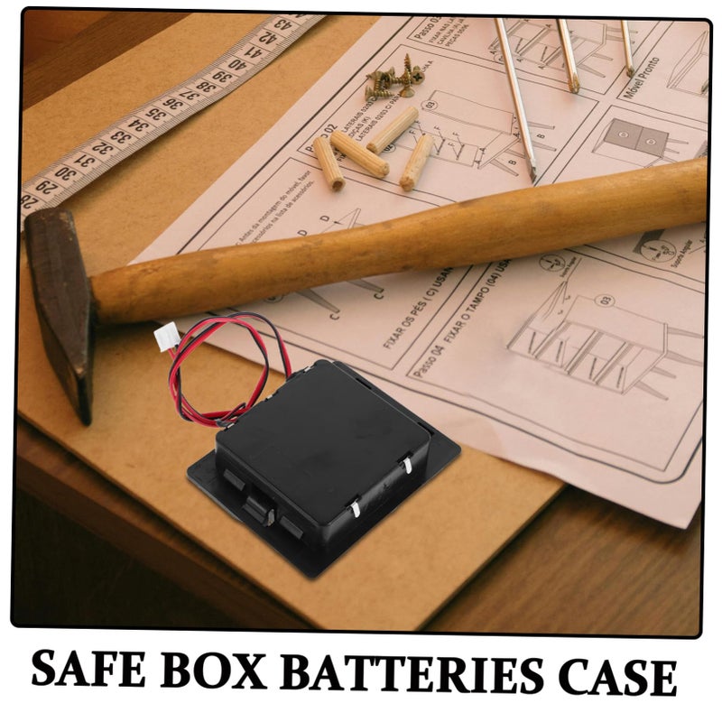 Replacement Battery Holder Case For AA Batteries Safe Storage Box Minimalist Design - Image 4
