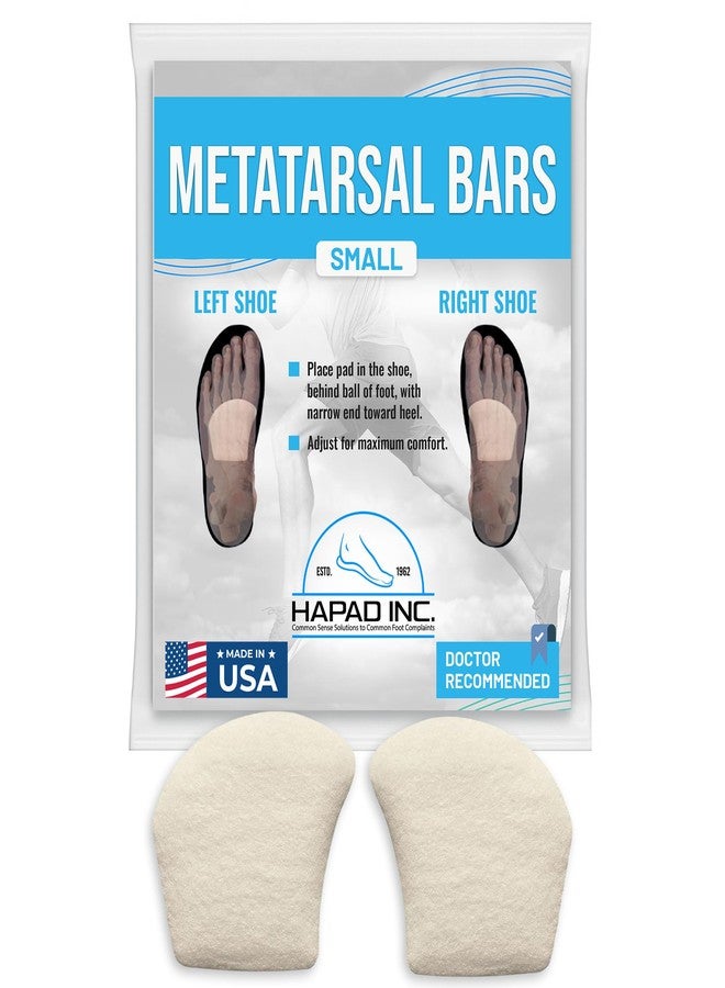HAPAD Metatarsal Bars - Metatarsal Foot Pads for Women & Men, Small (Pack of 1) - Supportive, Breathable, Comfortable, Ball of Foot Pad for Shoes & Heels - Cushions for Metatarsalgia, Small Arch - Image 1