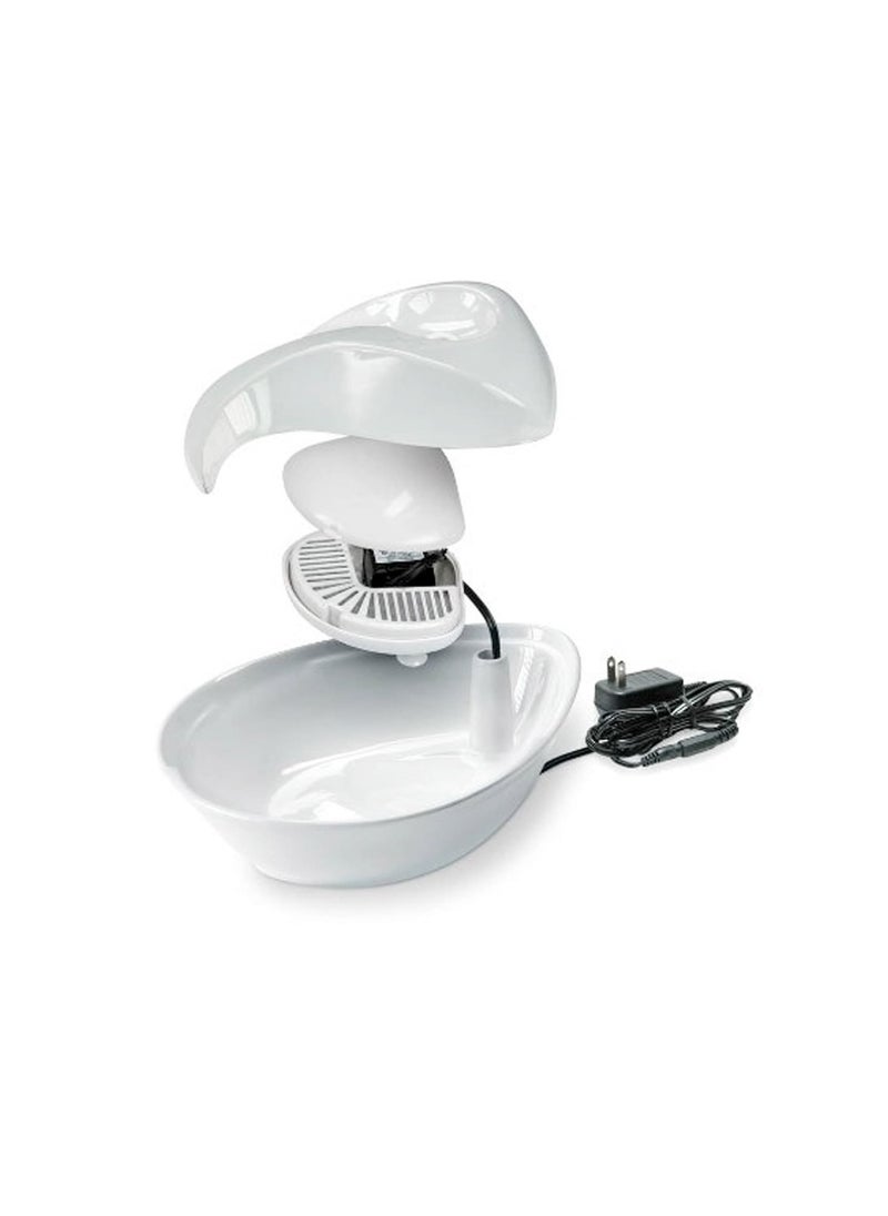 Pioneer Pet Raindrop Durable Ceramic Pet Fountain  - Image 1