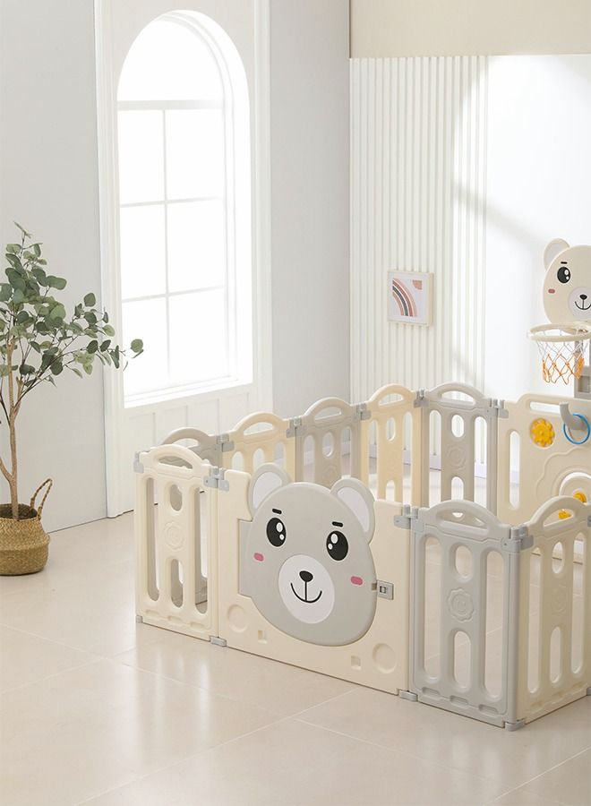 JSAITOYS Children Play Yard Portable Safety Fence Kids Removable Animal Playpens Baby Playpens For Home - Image 5