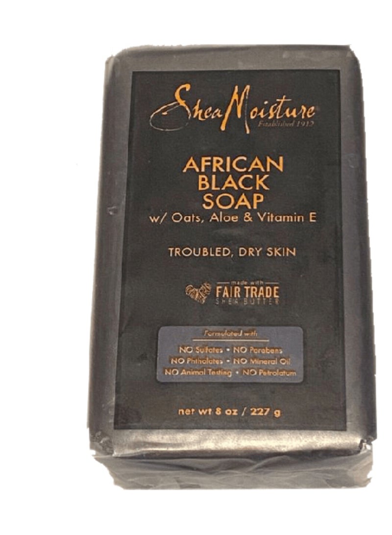 شيامويستر صابون شيا مويستشر الأسود الأفريقي 8 أونصات / 24 عبوة - Image 1