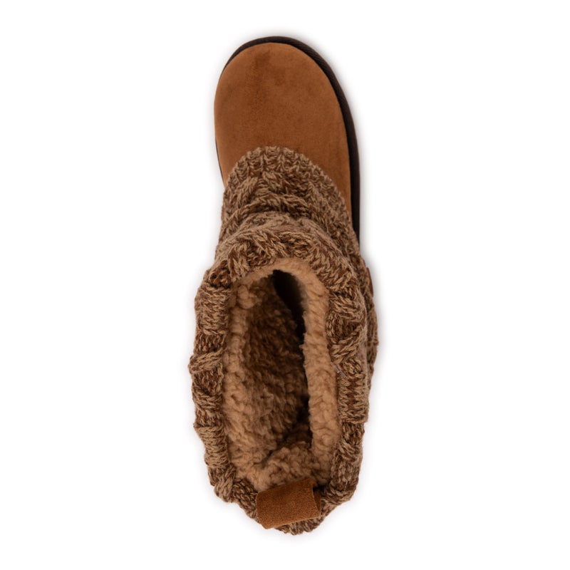 MUK LUKS Women's Laurel Boot, Brown, 6W - Image 5