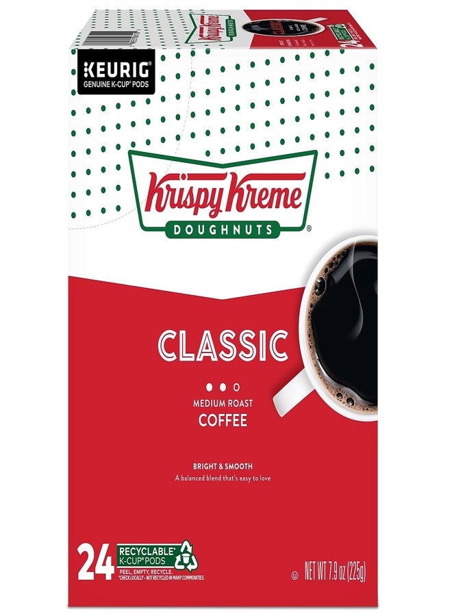 Krispy Kreme Classic, Single-Serve Keurig K-Cup Pods, Medium Roast Coffee, 24 Count - Image 4