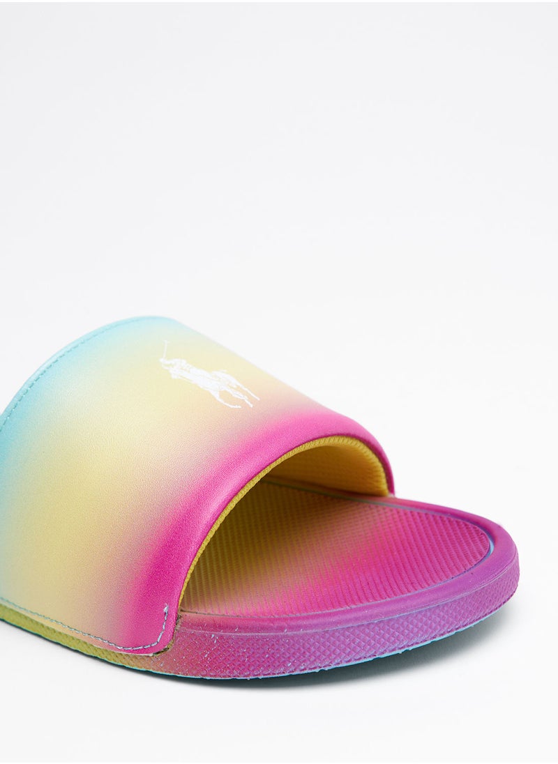 POLO RALPH LAUREN - Boys Cayson Slides - Image 1
