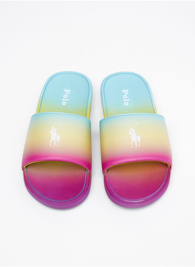 POLO RALPH LAUREN - Boys Cayson Slides - Image 1
