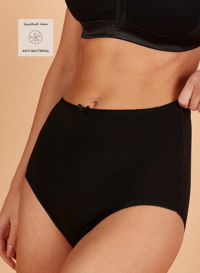Splash FAV Set of 5   Bow Detail Briefs with Elasticised Waistband - Image 2