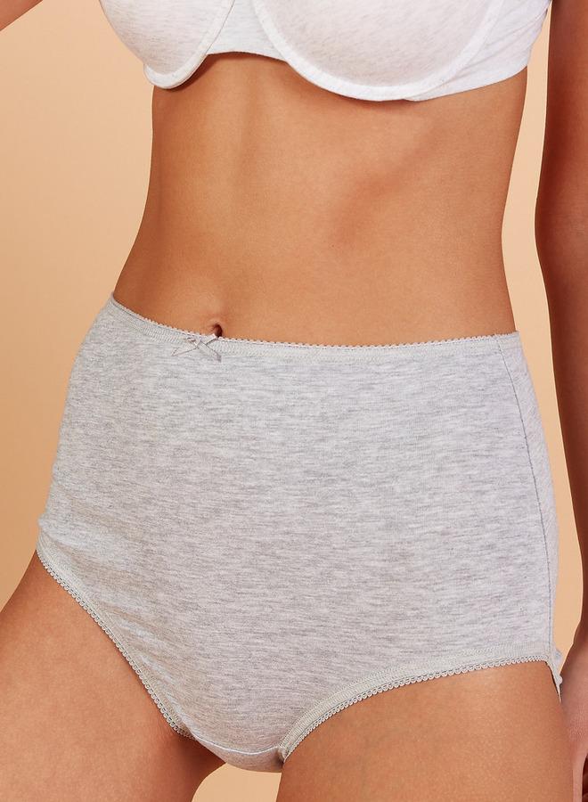 Splash FAV Set of 5   Bow Detail Briefs with Elasticised Waistband - Image 5