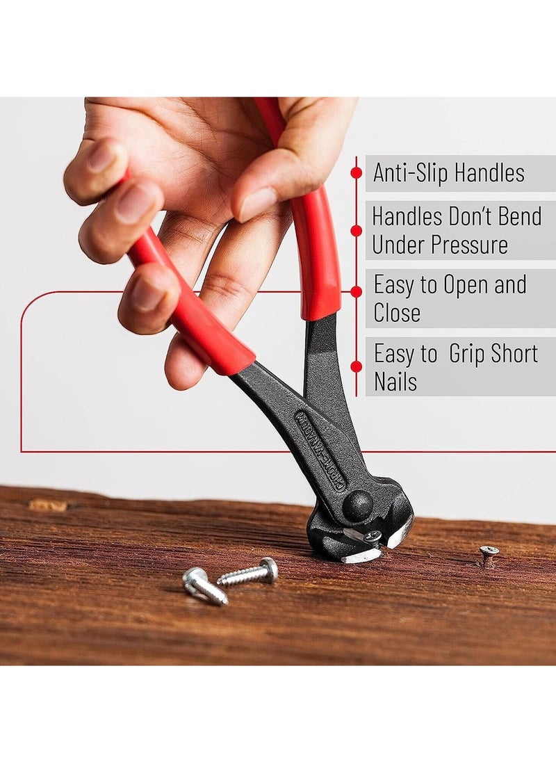 Agc - AGC Wire Cutting Tool Nail Puller Pliers Cutting Plier Stapler Remover End Cutting Nippers - Image 1