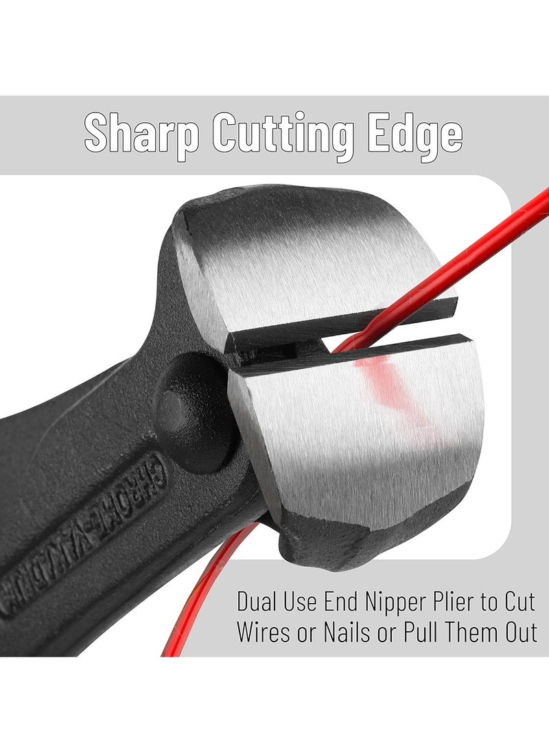Agc - AGC Wire Cutting Tool Nail Puller Pliers Cutting Plier Stapler Remover End Cutting Nippers - Image 1
