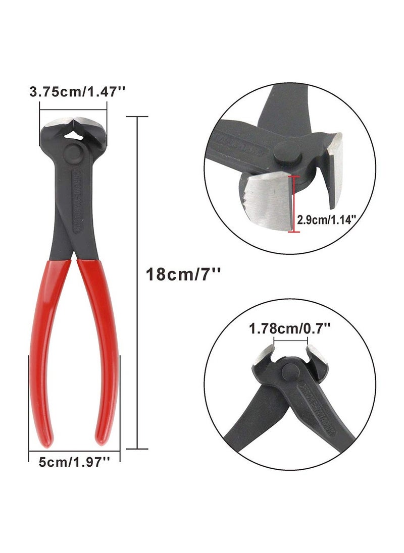 Agc - AGC Wire Cutting Tool Nail Puller Pliers Cutting Plier Stapler Remover End Cutting Nippers - Image 1