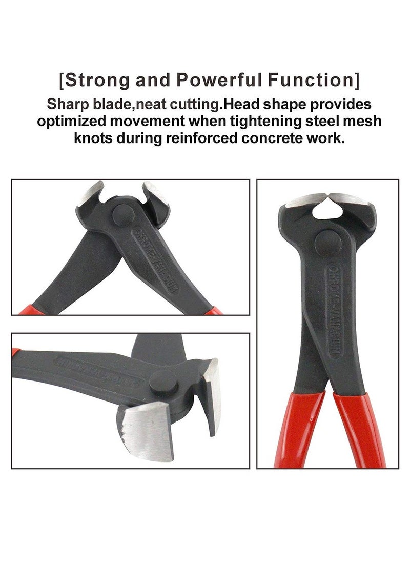 Agc - AGC Wire Cutting Tool Nail Puller Pliers Cutting Plier Stapler Remover End Cutting Nippers - Image 1