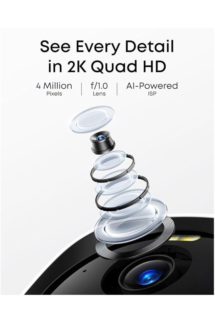 eufy eufy Security eufyCam E40 Add-On Camera Solar Security Camera Outdoor Wireless, Continuous Power, 2K Resolution Home Security Camera, MaxColour Night Vision, 13,000mAh Battery, No Monthly Fee - Image 3