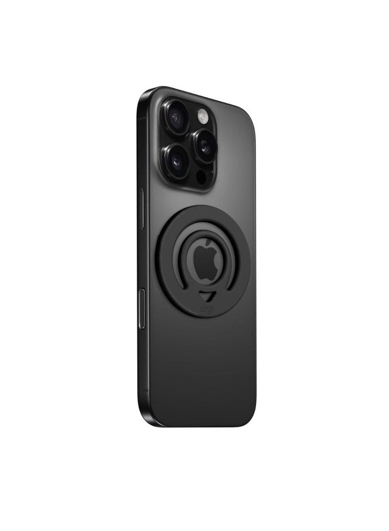 DRIP Magnetic phone grip with a ring design made of silicone, keeps your device stable and comfortable.Suitable for use as a stand or a secure grip that prevents slipping and provides better phone control. - Image 2