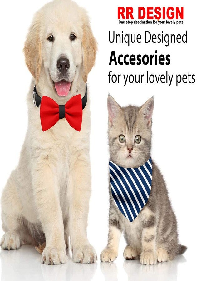 RR Design Adjustable Dog Collar with Bow Tie - Perfect for Formal Furry Looks - Image 5