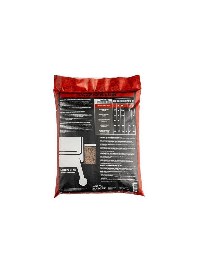 TRAEGER Premium Natural Hardwood Blend Apple Wood Pellets Brown 9 kg PEL343 - Image 2