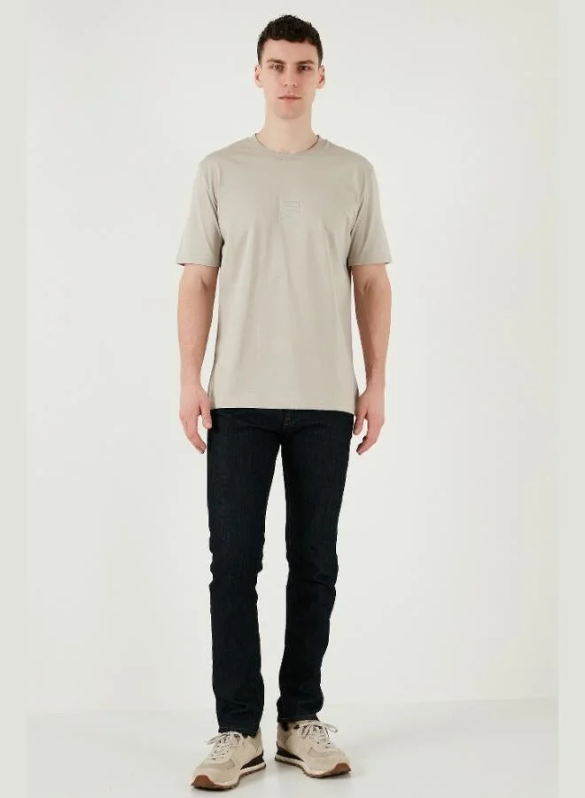 Buratti  Buratti Cotton Regular Fit Crew Neck T Shirt Men's T-Shirt 5902948 for Men | Best Price UAE