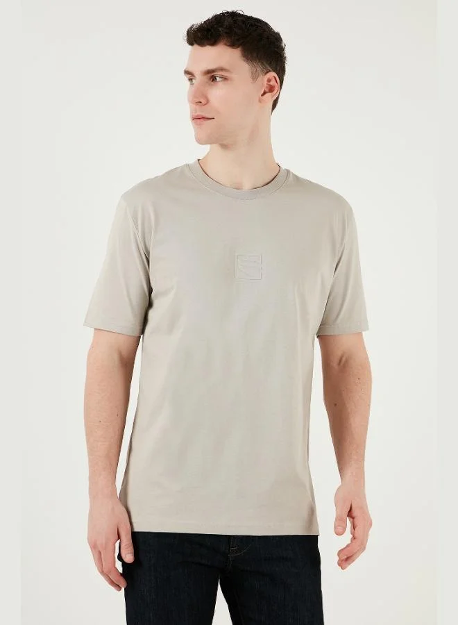Buratti  Buratti Cotton Regular Fit Crew Neck T Shirt Men's T-Shirt 5902948 for Men | Best Price UAE