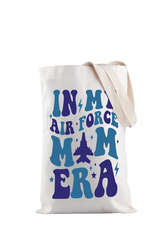 JXGZSO Proud Air Force Mom Shopping Bag In My Air Force Mom Era Tote Bag Air Force Mom Gift Military Mom Gift (Force Mom Era Tote) - Image 1