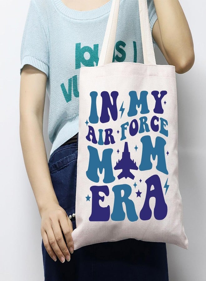 JXGZSO Proud Air Force Mom Shopping Bag In My Air Force Mom Era Tote Bag Air Force Mom Gift Military Mom Gift (Force Mom Era Tote) - Image 5