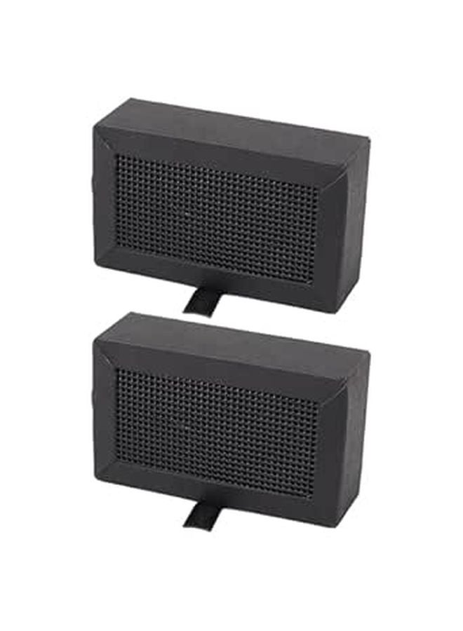 Active Carbon Filter Blocks 2PCS for X1 P1 Series 3D Printers Long Lasting Beehive Design Eliminates Odors - Image 1