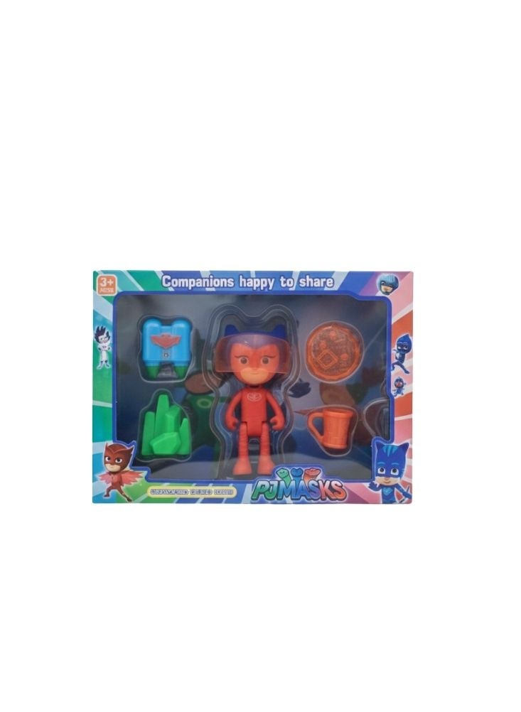 Premium PJ Masks Catboy Mini Playset – Action Figure with Accessories, Blue Costume Hero Toy, Creative Play for Kids 3+ - Image 1