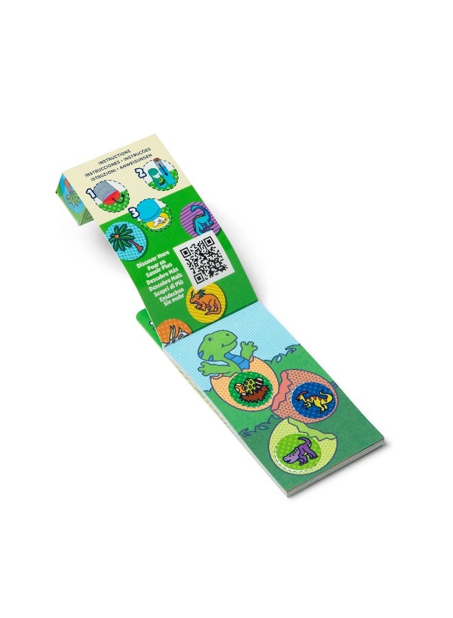 Melissa & Doug ملصقات ميليسا ودوج WOW! دفتر نشاط مصغر ديناصور - Image 2