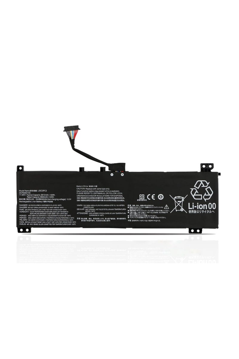 Terabyte L20C3PC2 L20D3PC2 L20M3PC2 Battery Compatible for Lenovo Ideapad Gaming 3 3i(15" 2021) Gaming 3-15IHU6 3-15ACH6 Type 82K1 82K2 Series 82K1002RGE 82K1003AFR 82K200T3GE 5B11B96715 5B11B96719 L20L3PC2 - Image 1