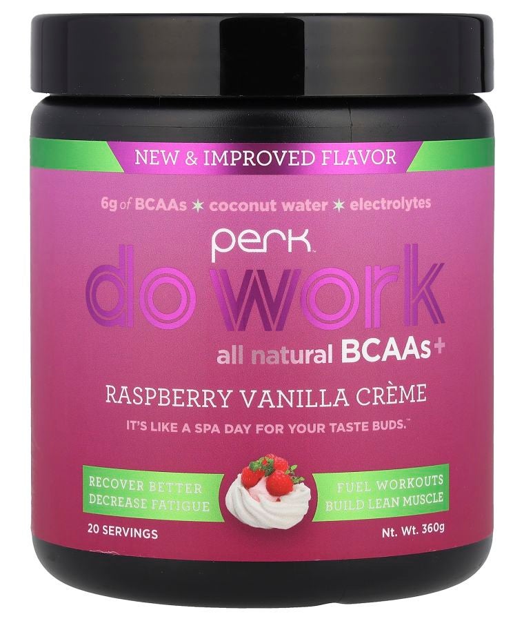 Do Work All Natural BCAAs+ Raspberry Vanilla Creme 360 g