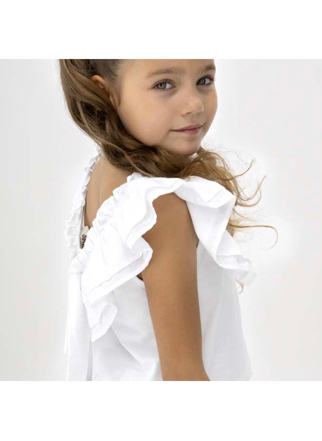 Panco SUNDAY Ruffle Detailed T-Shirt  - Image 3