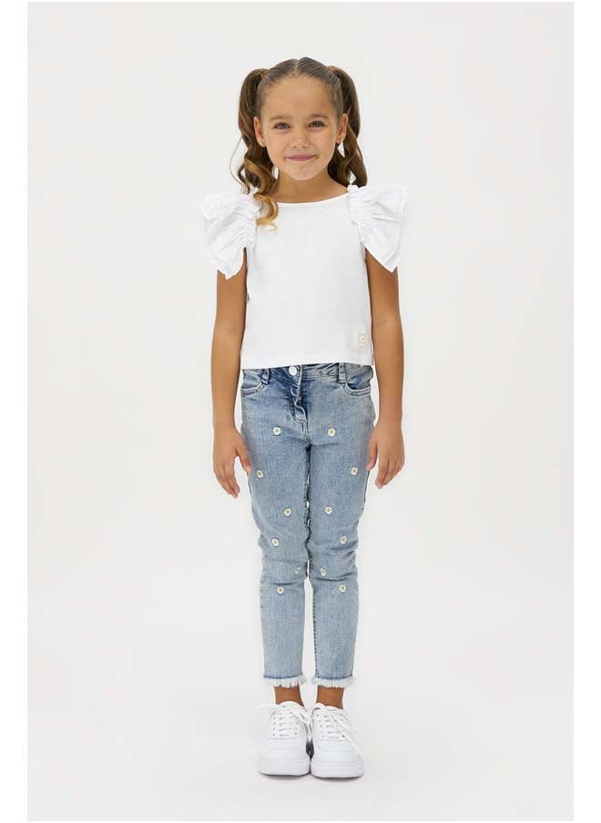 Panco SUNDAY Ruffle Detailed T-Shirt  - Image 2
