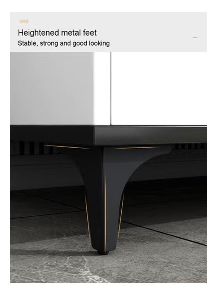 KLNAMAEAAN Premium High Quality Shoe Cabinet with Multifunctional Drawers 140CM - Image 5