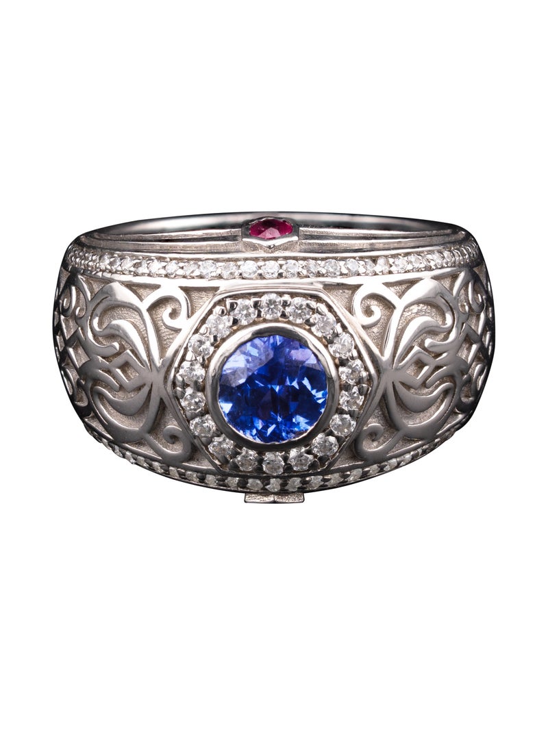 AAZ Jewellery L.L.C Silver Signet Middle Eastern Style - Men's - Image 1