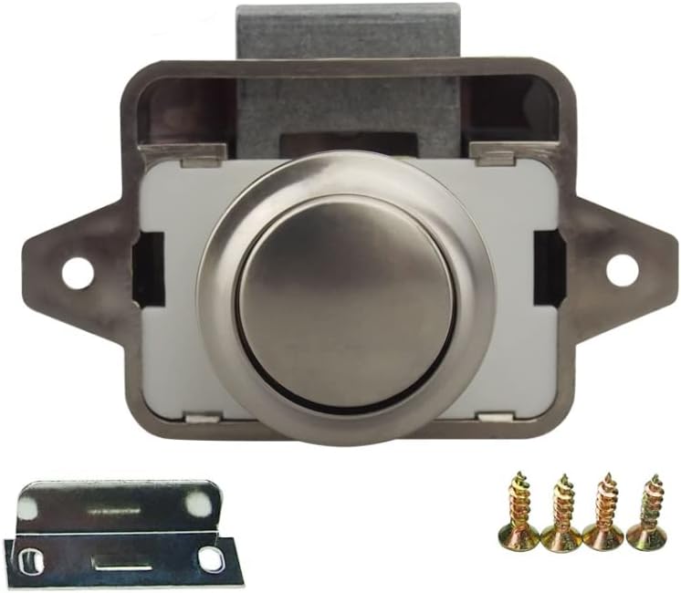 Encell Set of 5 Push Button Latch for RV Camper Motor Home Caravan - Image 1