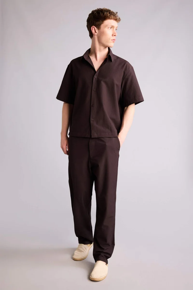 Baggy Fit Basic Trousers