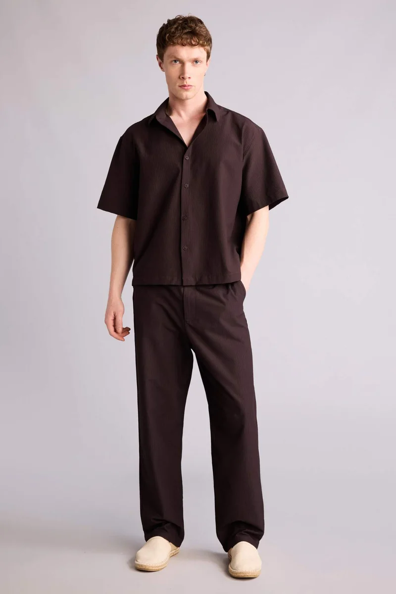 Defacto  Baggy Fit Basic Trousers for Men | Best Price UAE