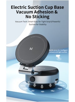 Phone Holder with Electric Suction Cup Magnetic Retractable Mobile Phone Holder for Car, Mirror, Desk and All Smooth Surfaces Black - pzsku/Z813FBEB01220CBFF217EZ/45/_/1731734426/91c7fbd3-ffd6-4786-b917-b2a6df3e806d