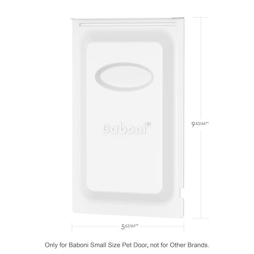 Baboni Metal Closing Panel Pet Door Cover (Small) - Only for Baboni Small Pet Door - Image 2