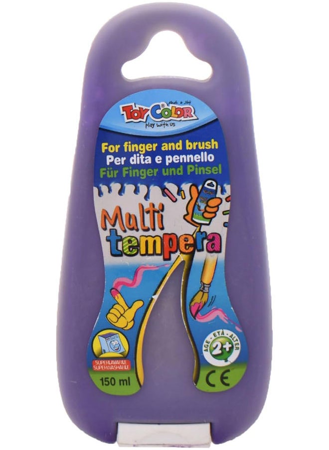 Toy Color Finger Colour Paint Tube Designed To Catch The Eye And Leave A Lasting Impression Purple  - Image 1