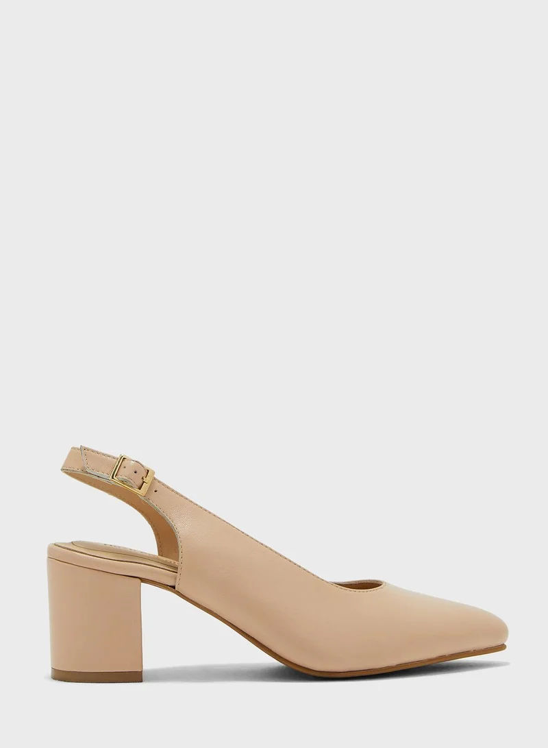 Hush Puppies Sling Back Pumps