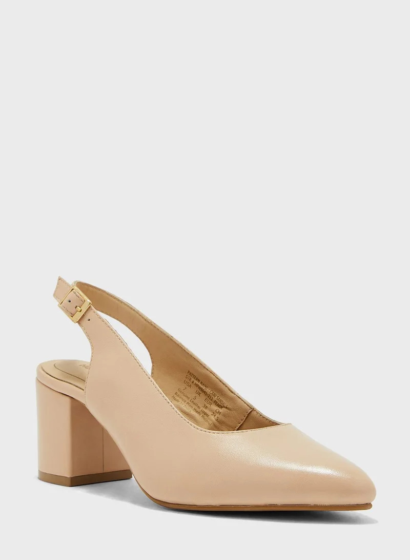 Hush Puppies Sling Back Pumps