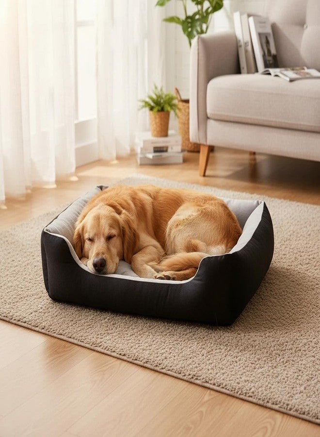 JMGBird Bolster Dog Bed Dog Pillow Doggy Bed - Image 2