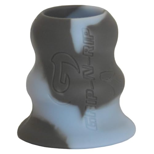 Grip-N-Rip II Softball Bat Taper Non-Slip Ergonomic Grip for Secure Hold Durable & Long-Lasting Easy Installation Fits Most Softball Bats Ideal for Enhanced Comfort & Performance (Carolina Blue/Gray) - Image 1