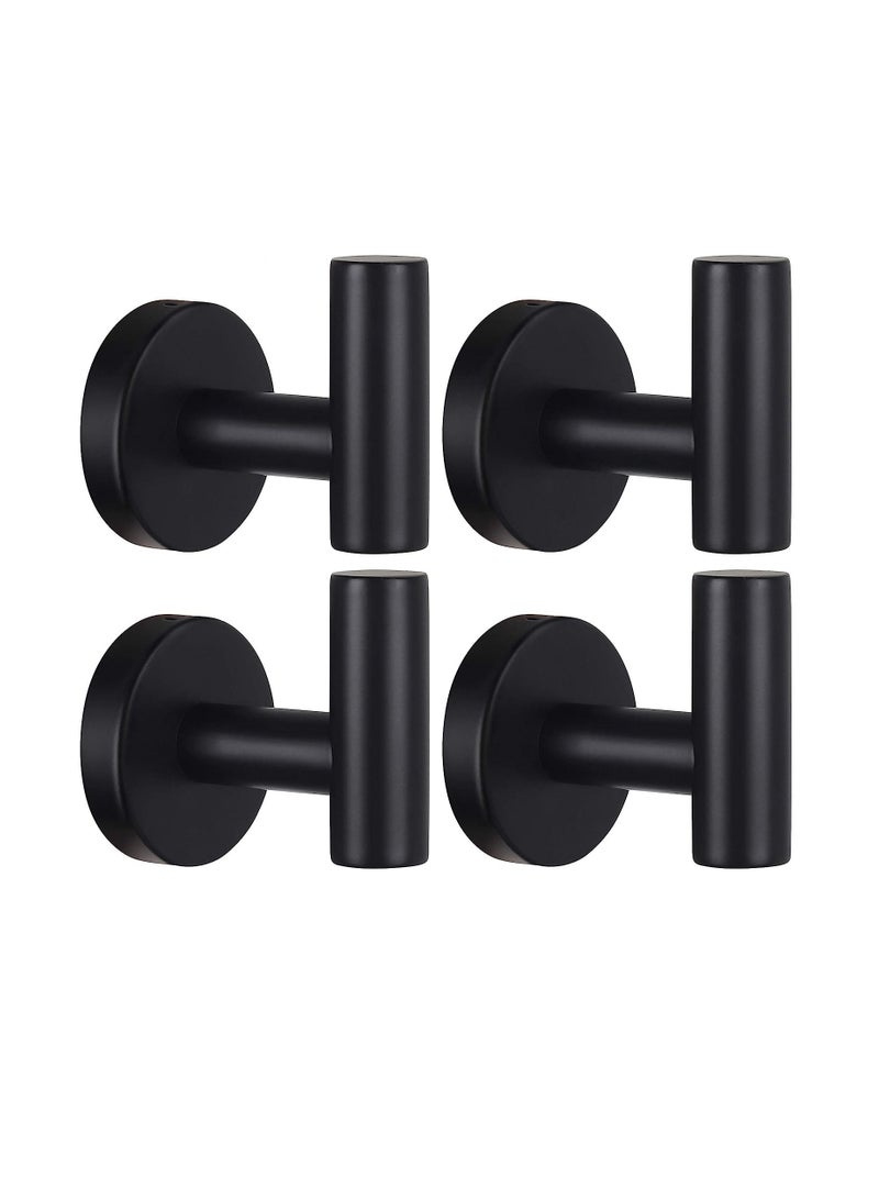 Arabest Towel Hooks Bathroom Coat Hook Robe Hook Stainless Steel Heavy Duty Door Hanger  - Image 1