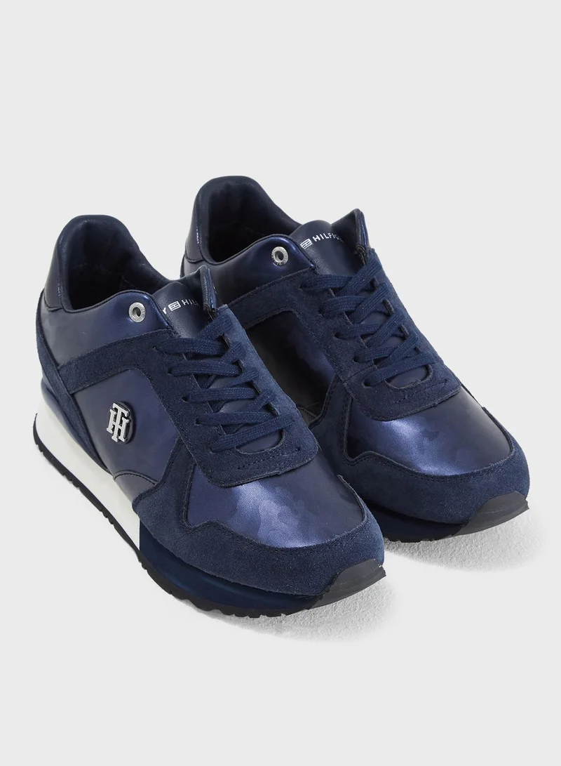 TOMMY HILFIGER Camo  Wedge Sneaker