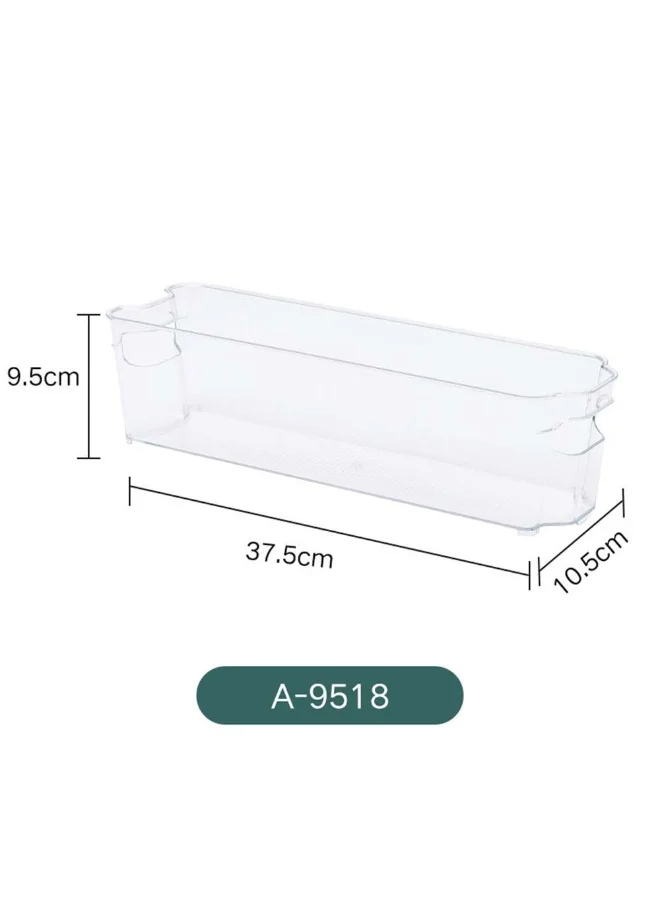 DANUBE HOME Danube Home Proo Fridge Organiser 37.5 X 10.5 X 9.5Cm | Pet Fridge Organiser | Fruits And Vegetables Storage Box For Home - Clear
